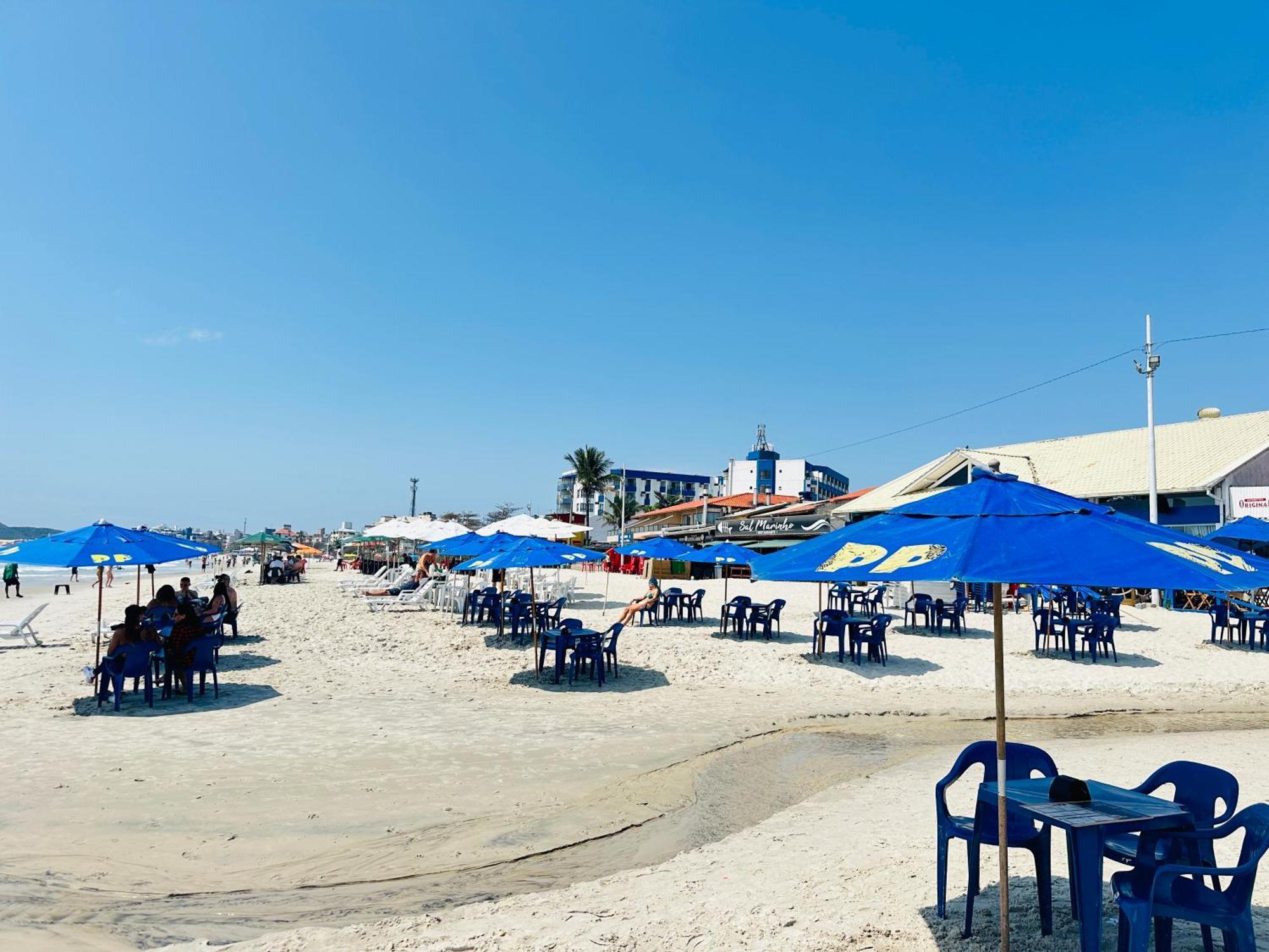 Centrinho, Churrasqueira E Piscina, Familia, Vista Mar Флорианополис Экстерьер фото